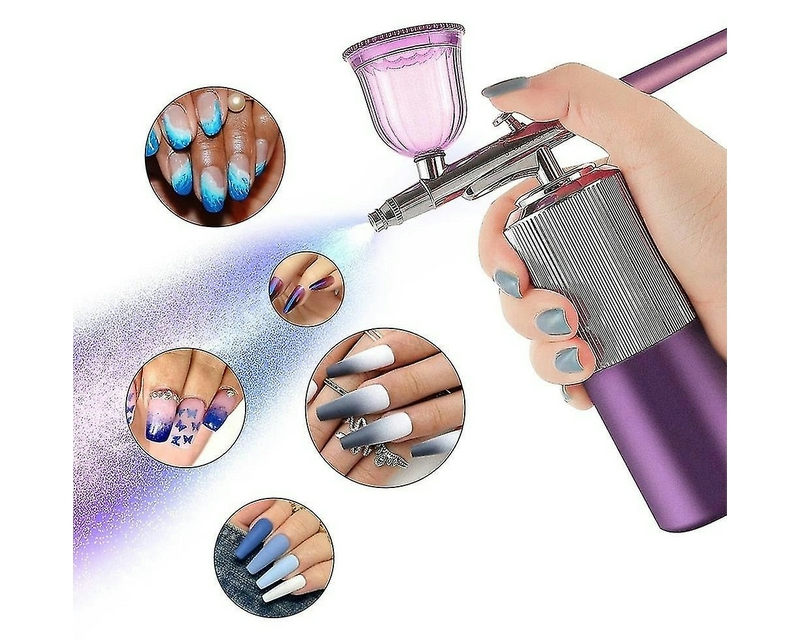 Airbrush Nail With Compressor Portable for sale online in USA for US $15 Free Shipping