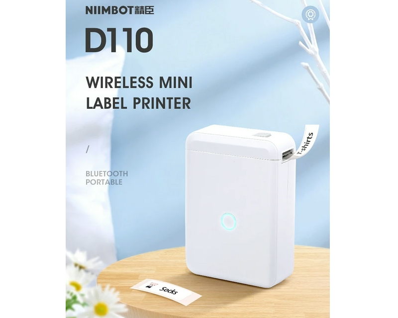 Mini Portable Printer For Mobile Thermal Adhesive Label Printer For Stickers for sale online in USA for US $18 Free Shipping