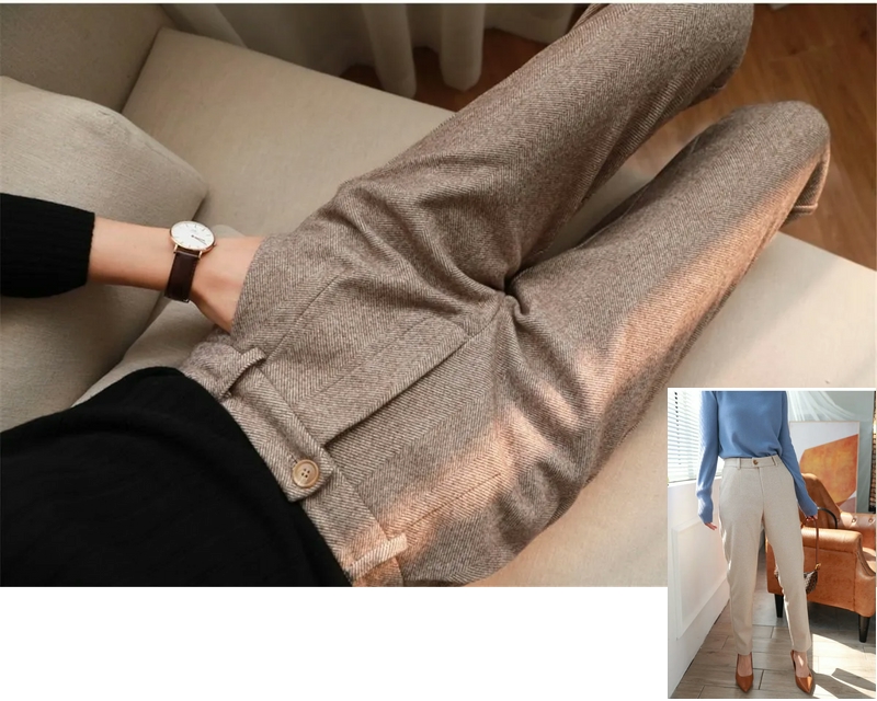 Woolen Pants Women’s for sale online in USA for US $13 Free Shipping