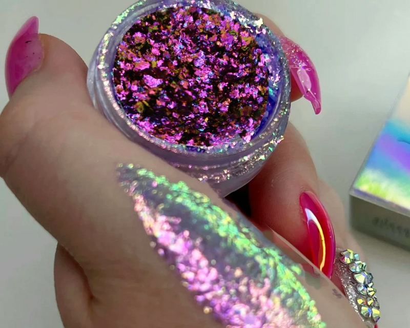 glitter powder nail art decoration for sale online in USA for US $1 Free Shipping