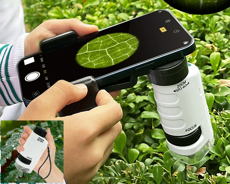 pocket microscope for kids for sale online in USA for US $4 Free Shipping