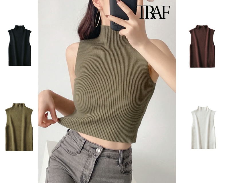 women’s Ribbed Knit Tank Top for sale online in USA for US $9 Free Shipping