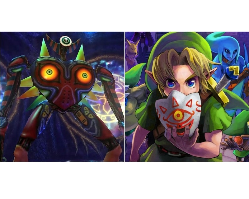 majora's mask n64 vs 3ds usa 2024