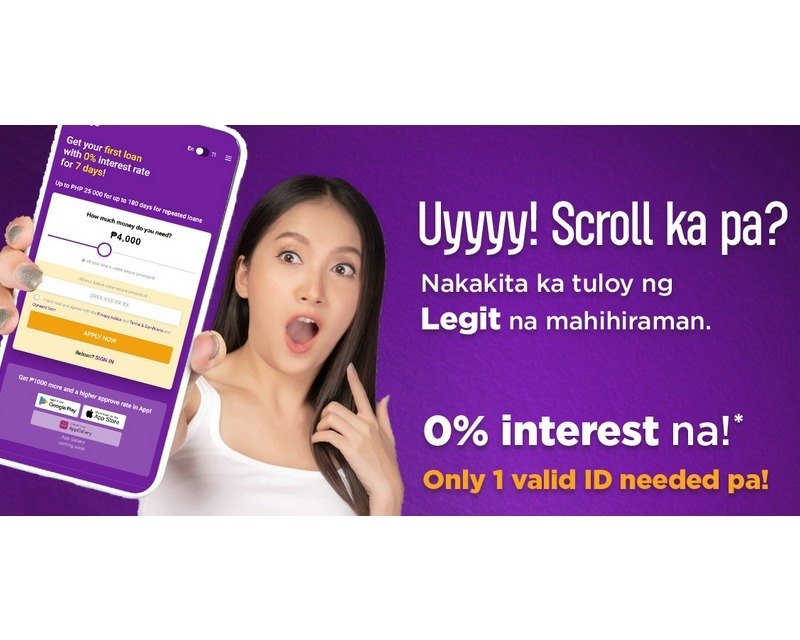 Get your first loan with 0% interest in philippines