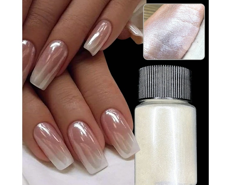 Pearl Chrome Nail Powder Set for sale online in USA for US $1 Free Shipping