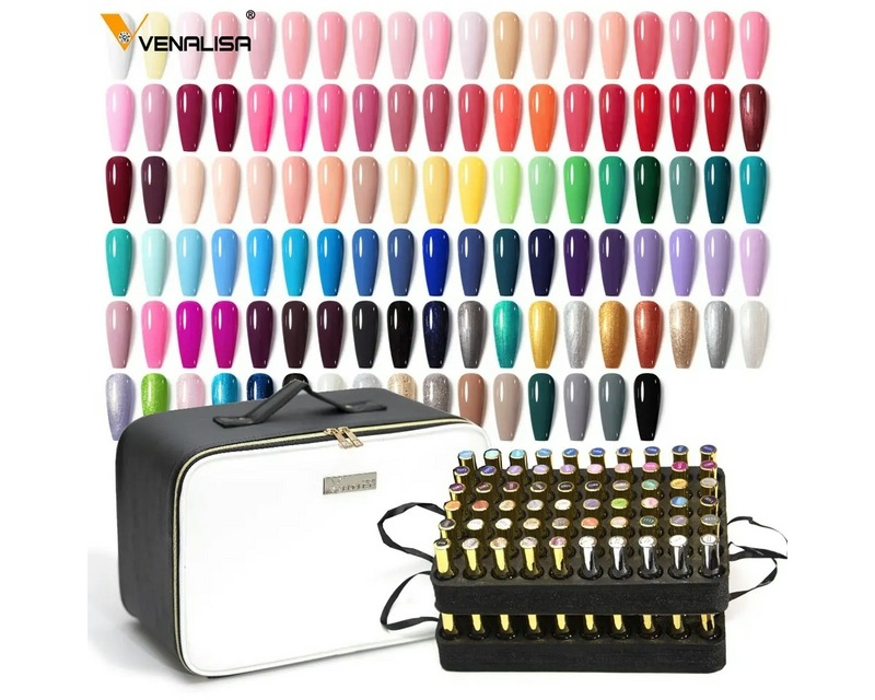 VENALISA 120pcs Professional Manicure Gel Nail Polish Set for sale online in USA for US $247 Free Shipping