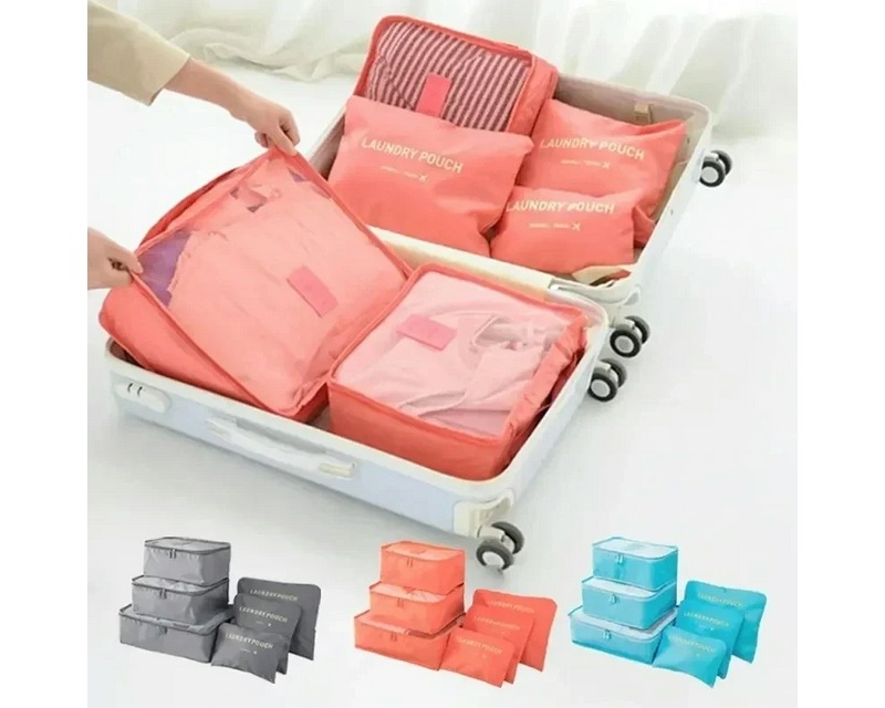 Travel Storage Bag Large Capacity 6 Pcs for sale online in USA for US $4 Free Shipping