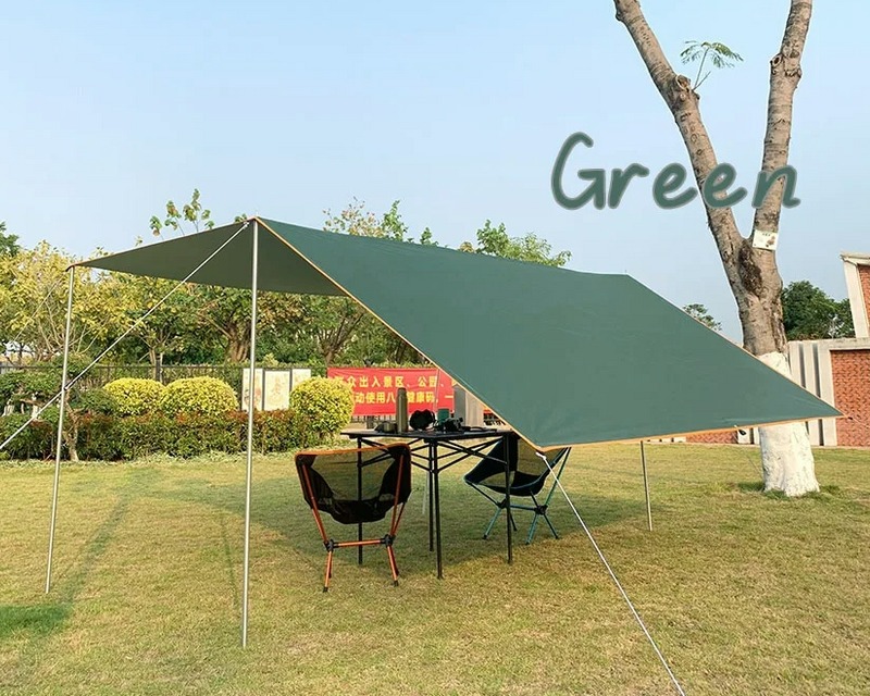 Waterproof Tarp Tent Shade 5x3m 4x3m 3x3m for sale online in USA for US $19 Free Shipping