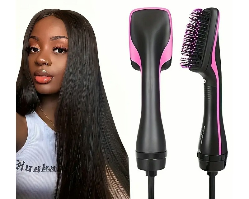 Hair Straightening Brush Wet And Dry Use for sale online in USA for US $17 Free Shipping