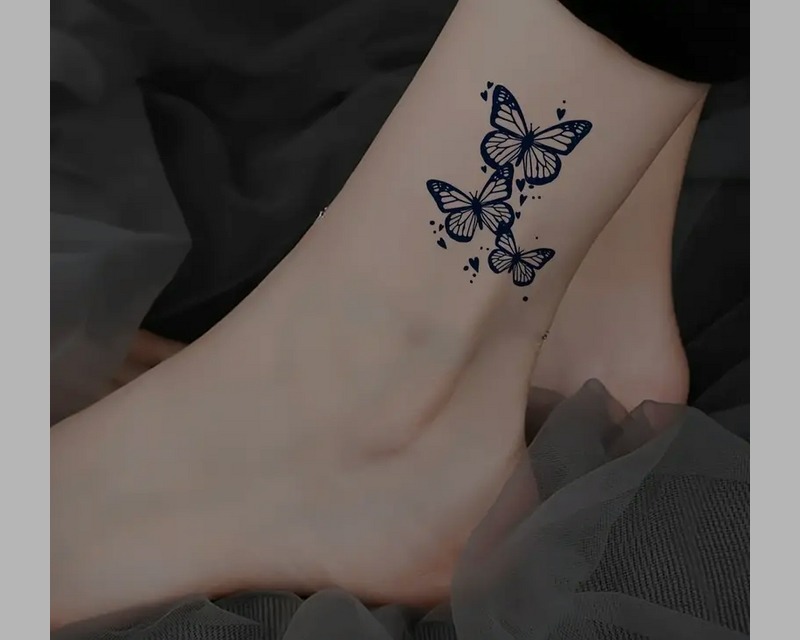 Juice Temporary Butterfly and Heart Tattoo Stickers for sale online in USA for US $1 Free Shipping