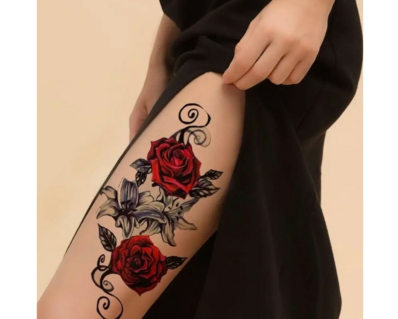 Water-Resistant Fake Tattoo Stickers for Body Art for sale online in USA for US $1 Free Shipping