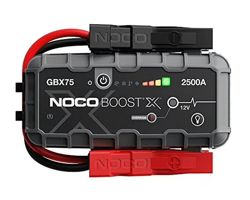 NOCO Boost X GBX75 2500A 12V UltraSafe Portable Lithium Jump Starter for Cars, Trucks, RVs, Boats, ATVs, and More - Fast Charging, USB-C Power Delivery, 60W Power Bank - $181 with Free Shipping in the USA