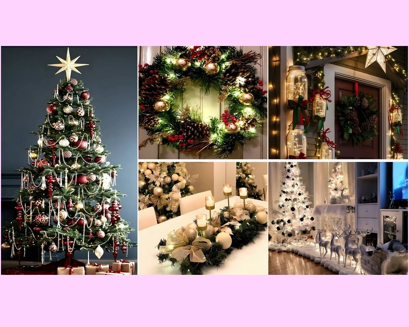 Transform Your Home with Stunning Christmas 2024 Decorations cheap prices and free shipping at door