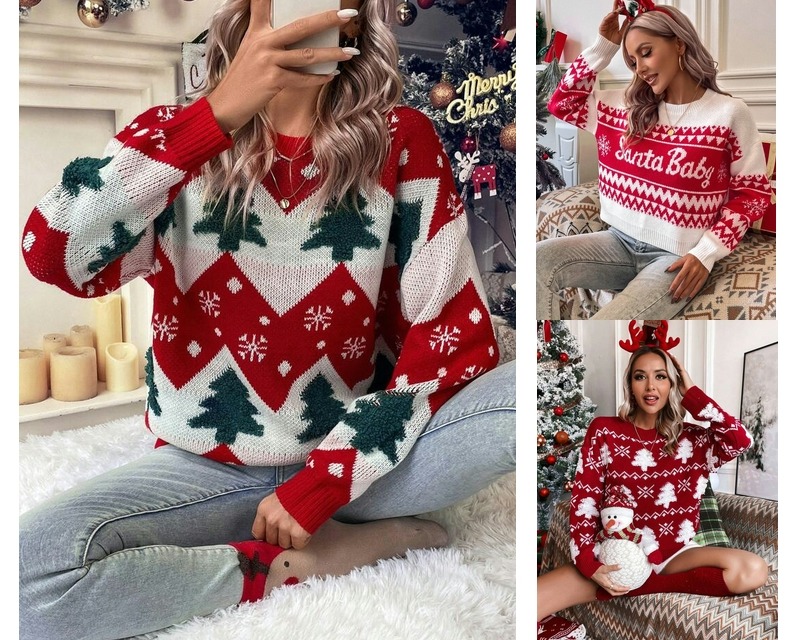 shein christmas sweater on sale cheap prices and Free shipping at Door!