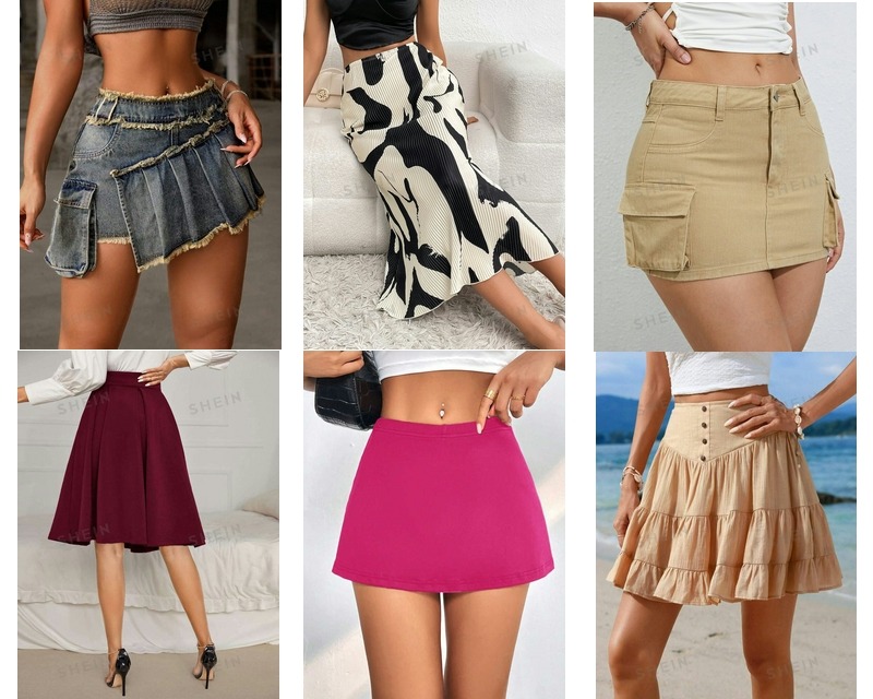 shein skirts on sale cheap prices and Free shipping at Door!