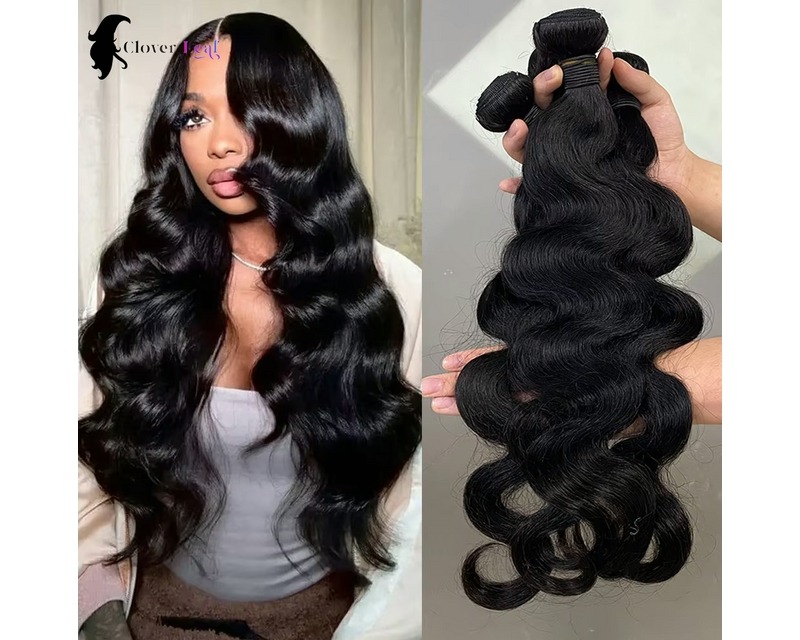 24-Inch Body Wave Brazilian Raw Human Hair Bundles - $12 with Free Shipping at Home