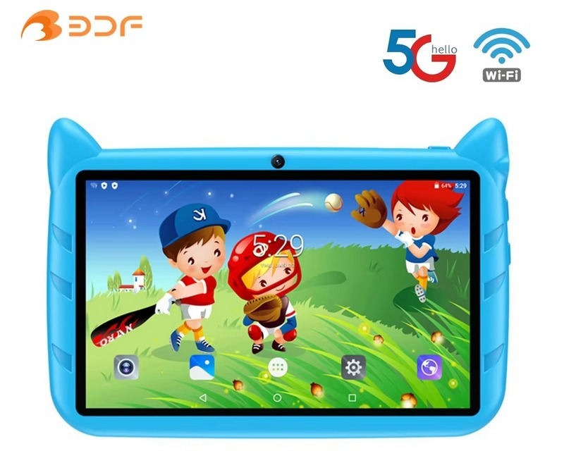 7 Inch 5G WiFi Kids Learning Tablet - 4GB RAM, 64GB Storage, Dual Cameras - Only $37 with Free Shipping in USA