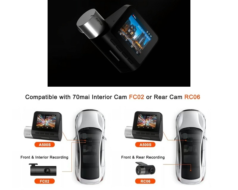 Dash Cam Pro Plus A500S 1944P with GPS, ADAS, and 24H Parking - Only $76 with Free Shipping in the USA