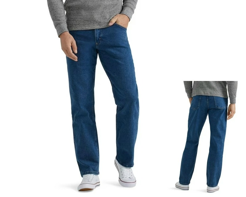 Wrangler Men's and Big Men's Relaxed Fit Jeans with Flex - Only $13 with Free Shipping to Your Home | Comfortable Stretch Denim, Machine Washable, Available Online in the USA