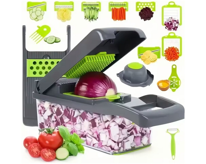 the 14-16 in 1 Multifunctional Vegetable Chopper