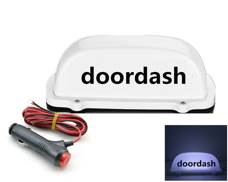 Car DoorDash Waterproof LED Roof Sign Light - $24 with Free Shipping in the USA