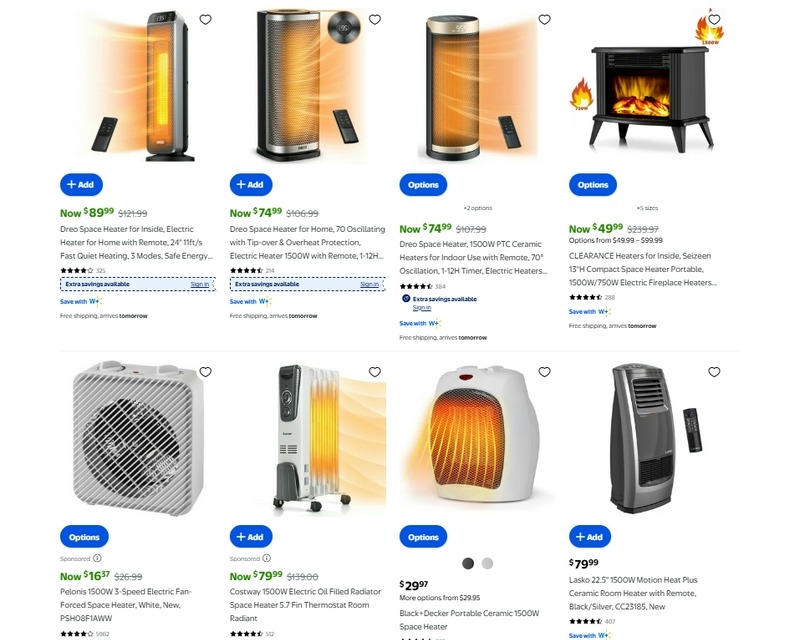 Cheap Heaters with Free Shipping – Affordable Prices at Walmart USA