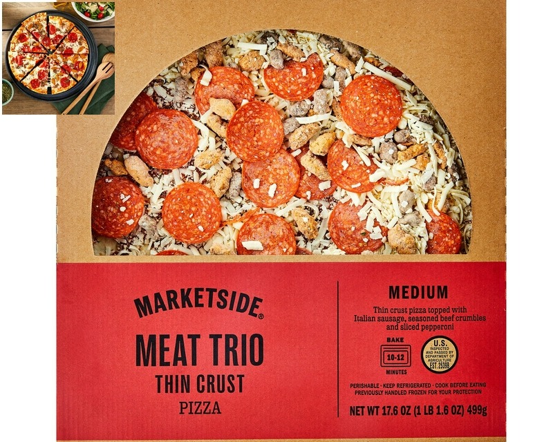 Marketside Meat Trio Pizza, 12-inch Thin Crust, $5 with Free Shipping – Order Online Now!