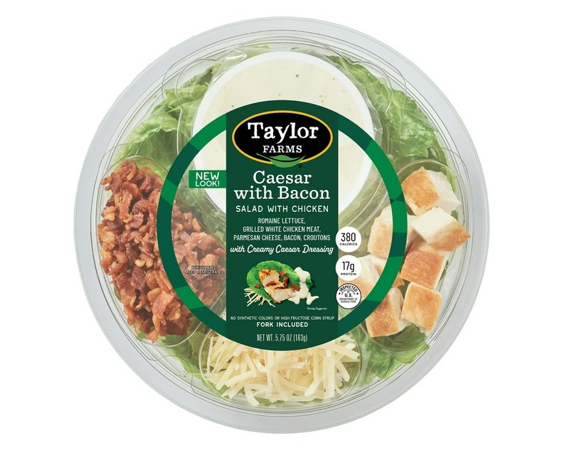 Taylor Farms Caesar Salad with Bacon & Chicken, 5.75 oz – Only $2 with Free Shipping in the USA