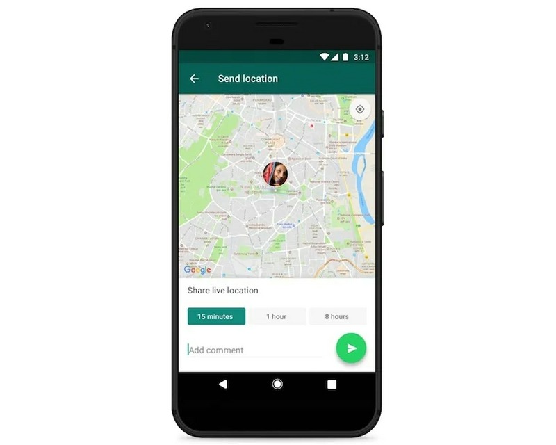 how to share live location on whatsapp 2025